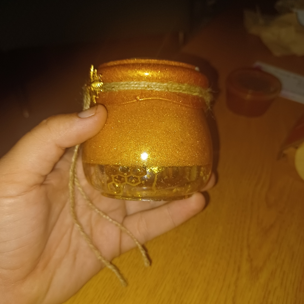 Resin Honey Jar